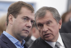 Igor Sechin - Dimitri Medvedev - SITA
