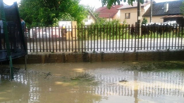 Lokálna povodeň v mestskej časti Vranie 24. júla