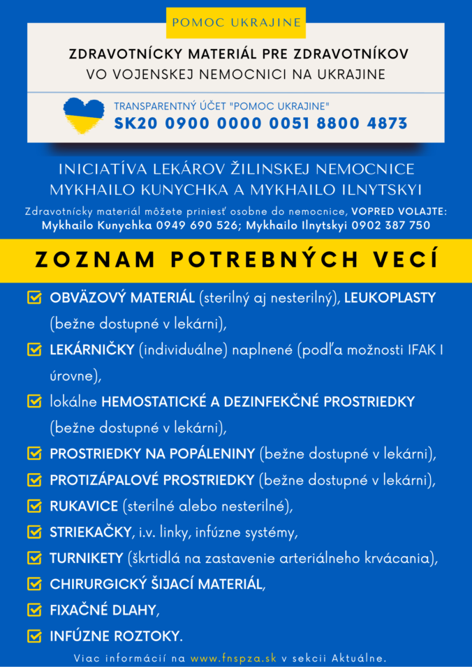 Fnsp za_pomoc ukrajine_lekari zilina_zoznam.png
